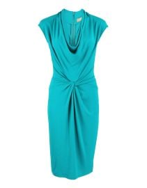 Sleeveless Cowl-Neck Jersey Dress at Marissa Collections